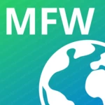 myfitworld android application logo